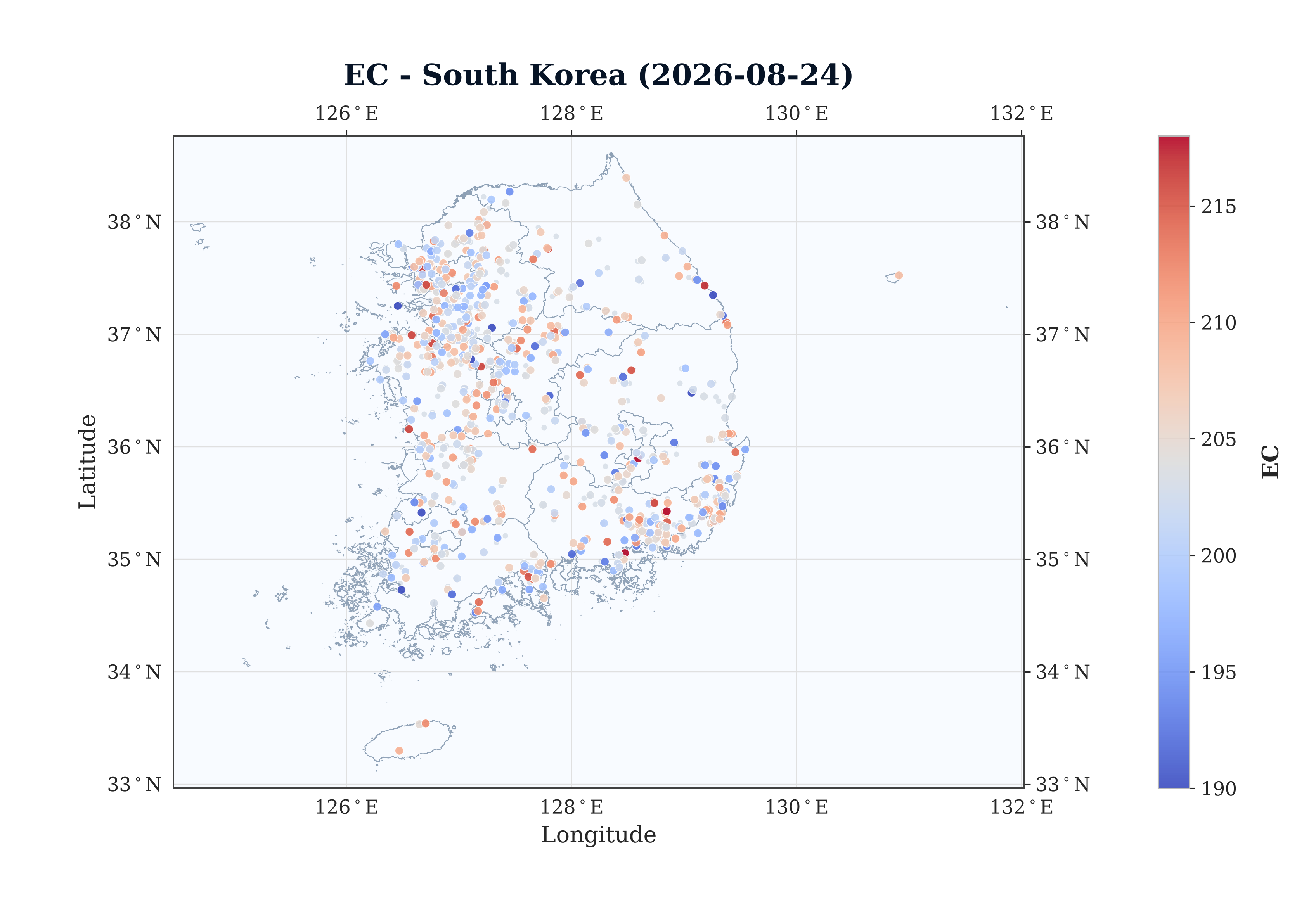 EC Spatial Map