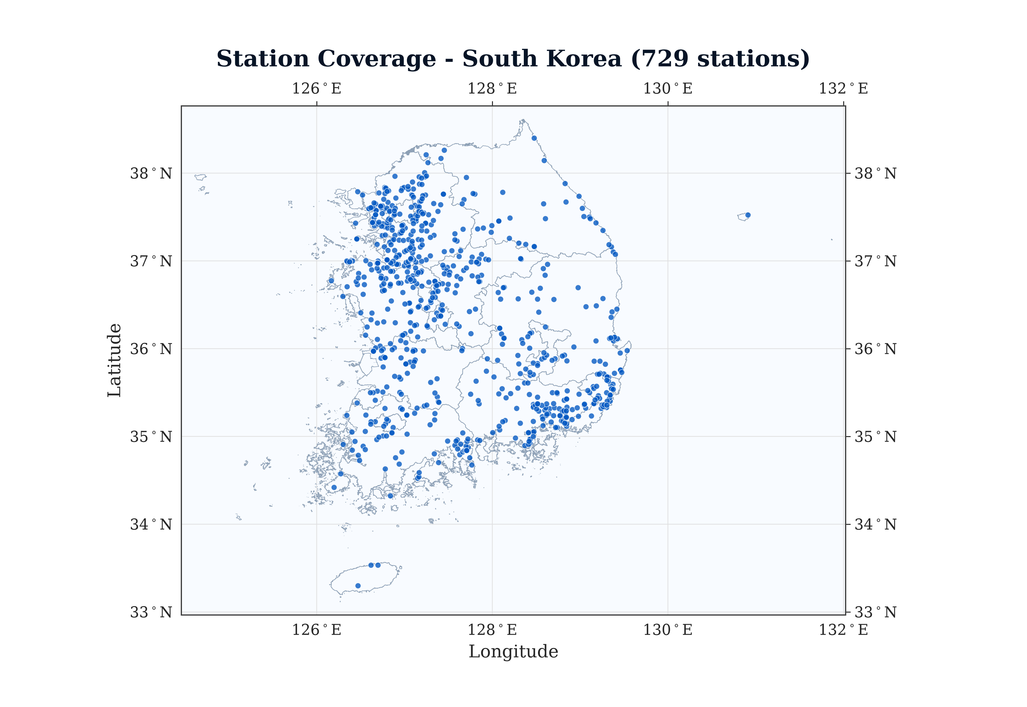 Station Coverage Map
